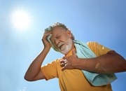 راهنمای مراقبت در برابر گرمازدگی برای بیماران